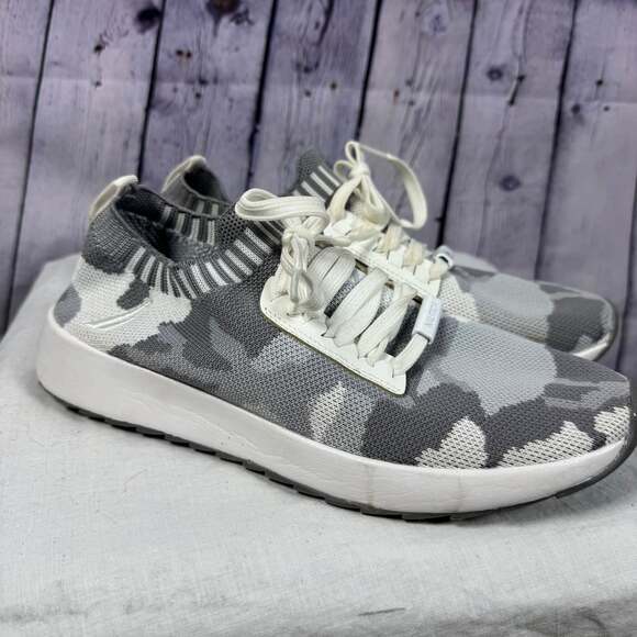 Nautica Shoes - Nautica Zyla Camo Knit Slip-On Lace-Up Athletic Shoes